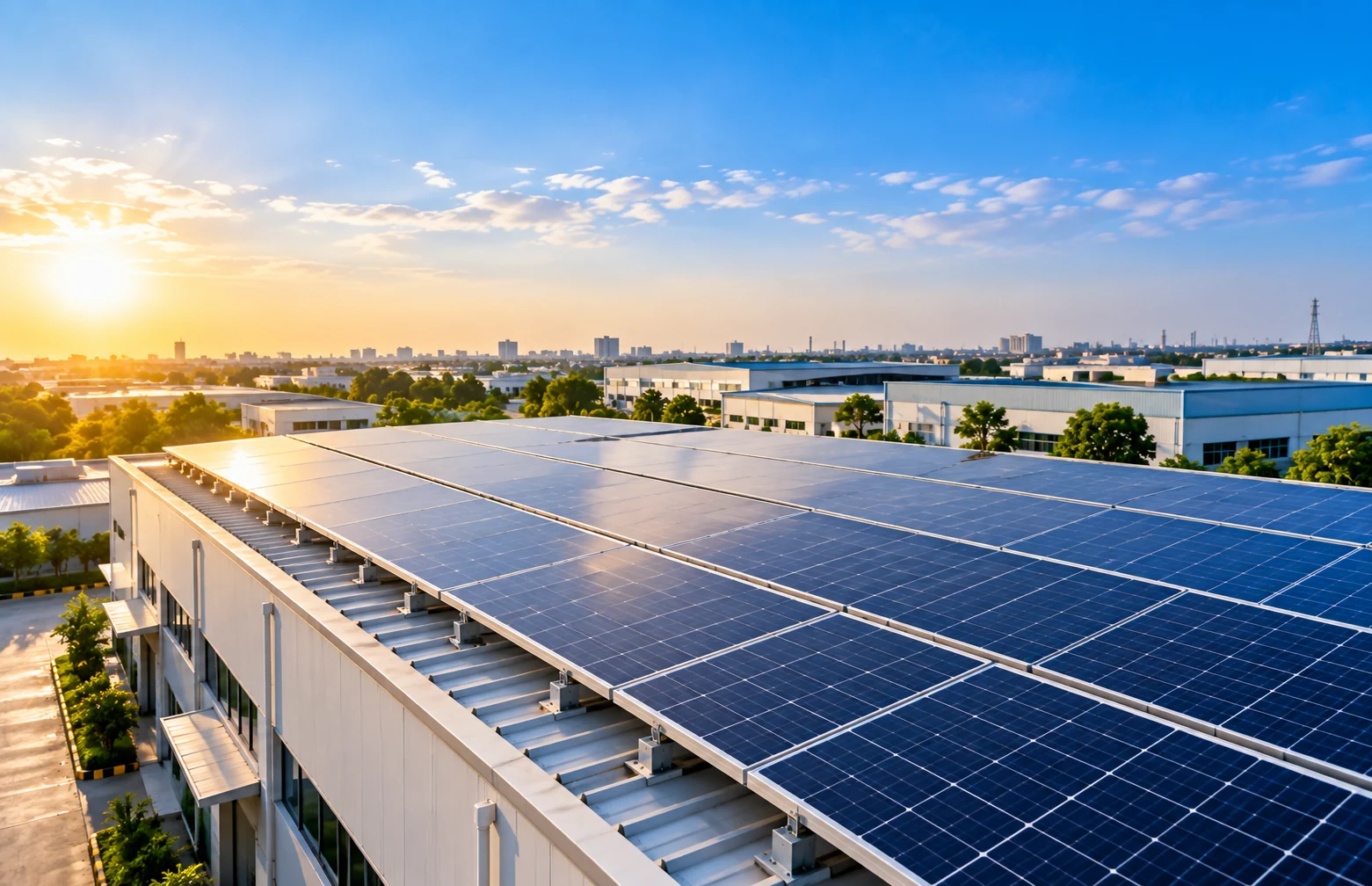 Commercial rooftop solar