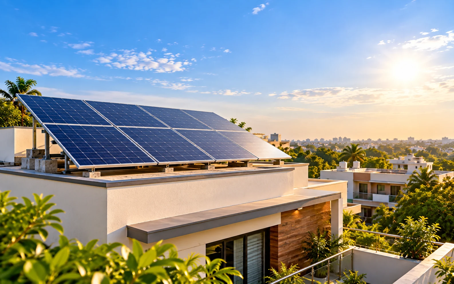 Residential rooftop solar